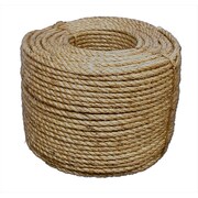 T.W. EVANS CORDAGE CO 7/16 in. x 600 ft. Pure Number 1 Manila Rope 30-028